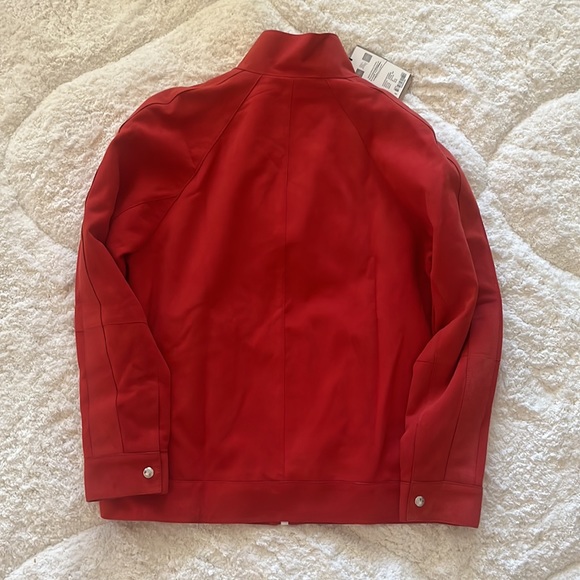 Burberry Suede Jacket. Size 6 US. New! - Picture 2 of 9